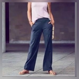 Athleta - Chelsea Wide Leg Pant - Navy - 10